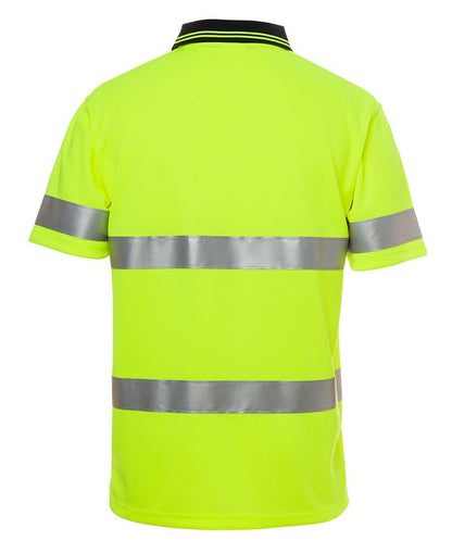 JB's Wear Hi Vis S/S (D+N) Traditional Polo 6HVST - Icon Tshirts