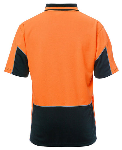 JB's Wear HI VIS S/S GAP POLO 6HVGS - Icon Tshirts