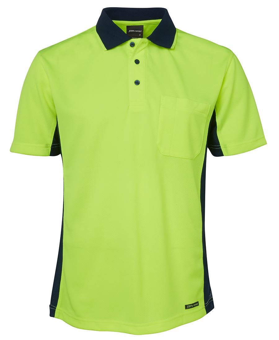 JB's Wear Hi Vis S/S Sport Polo 6SPHS - Icon Tshirts