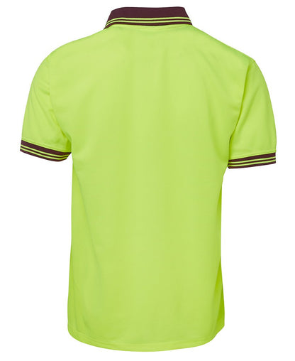 JB's Wear Hi Vis S/S Traditional Polo 6HVPS - Icon Tshirts