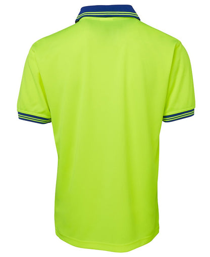 JB's Wear Hi Vis S/S Traditional Polo 6HVPS - Icon Tshirts