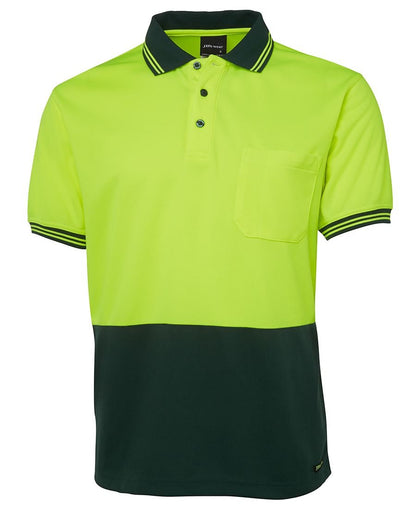 JB's Wear Hi Vis S/S Traditional Polo 6HVPS - Icon Tshirts