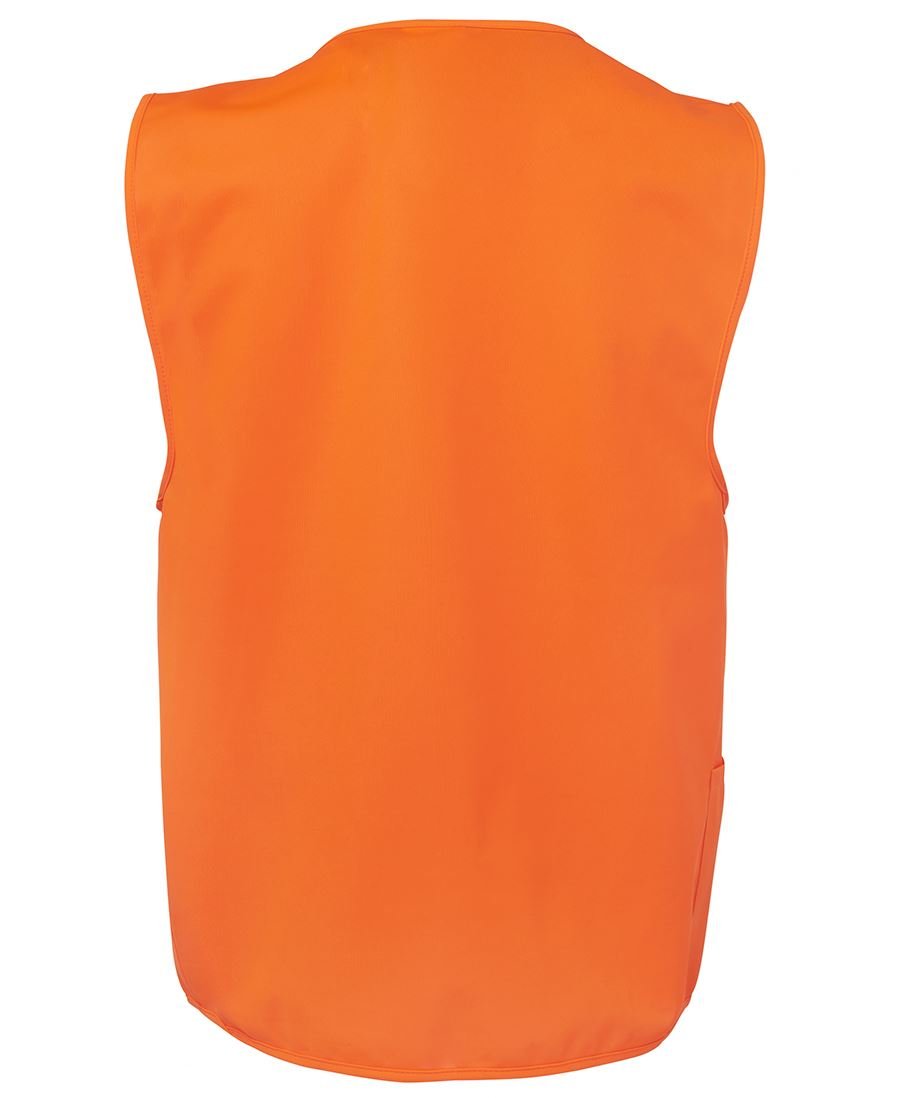 JB's Wear Hi Vis Zip Safety Vest 6HVSZ - Icon Tshirts