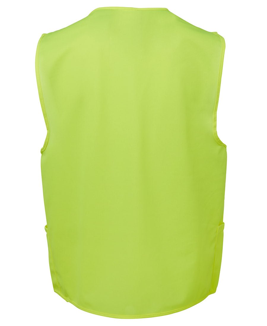 JB's Wear Hi Vis Zip Safety Vest 6HVSZ - Icon Tshirts