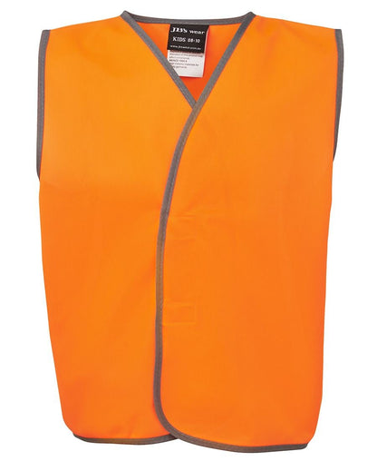 JB's Wear Kids Hi Vis Safety Vest 6HVSU - Icon Tshirts