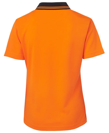 JB's Wear Ladies Hi Vis S/S Comfort Polo 6LHCP - Icon Tshirts