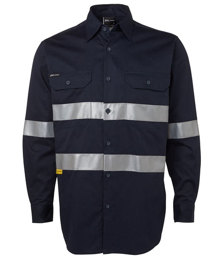 JB's Wear L/S 190G Shirt With 3M Tape 6HDNL - Icon Tshirts