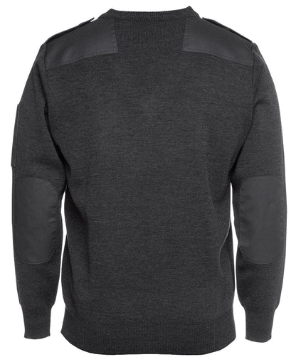 KNITTED EPAULETTE JUMPER 6EJ - Icon Tshirts