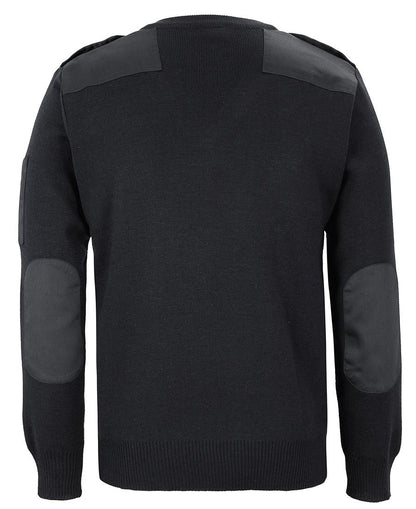 KNITTED EPAULETTE JUMPER 6EJ - Icon Tshirts