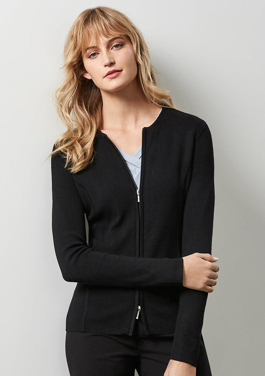 Ladies 2-Way Zip Cardigan LC3505 - Icon Tshirts