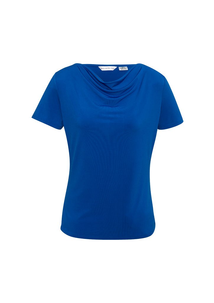 Ladies Ava Drape Knit Top - K625LS - Icon Tshirts