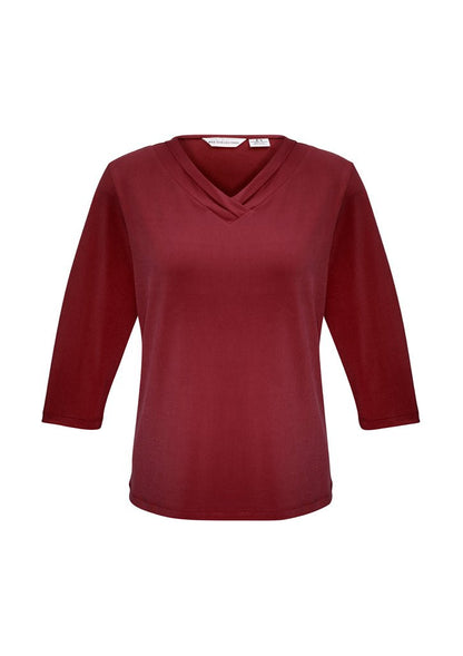 Ladies Lana 3/4 Sleeve Top - K819LT - Icon Tshirts