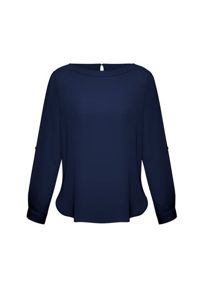 Ladies Madison Boatneck Blouse - S828LL - Icon Tshirts