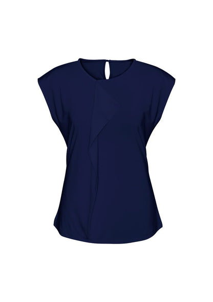 Ladies Mia Pleat Knit Top - K624LS - Icon Tshirts