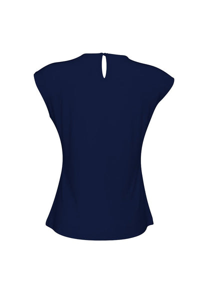 Ladies Mia Pleat Knit Top - K624LS - Icon Tshirts