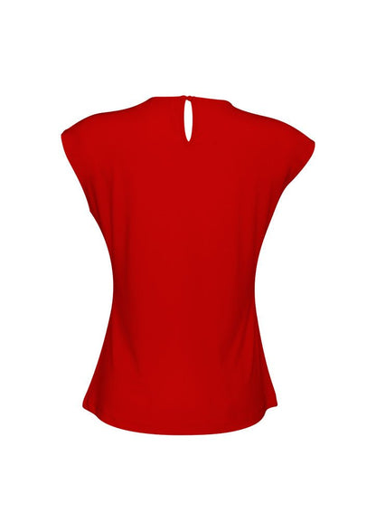 Ladies Mia Pleat Knit Top - K624LS - Icon Tshirts