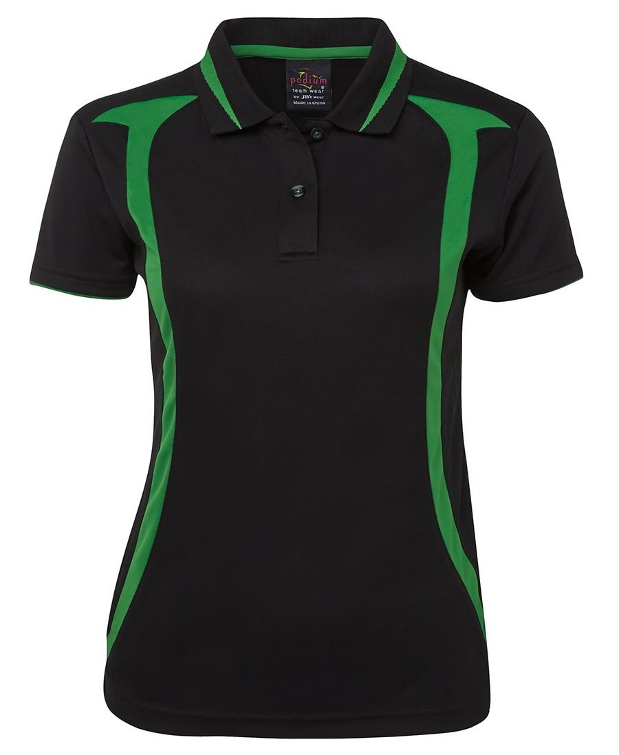 LADIES SWIRL POLO 7SWP1 - Icon Tshirts