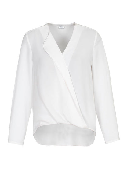 Lily Ladies Hi-Lo Blouse - S014LL - Icon Tshirts