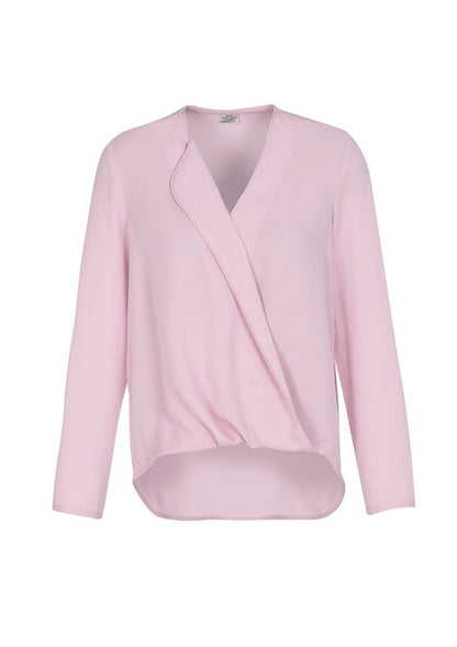 Lily Ladies Hi-Lo Blouse - S014LL - Icon Tshirts