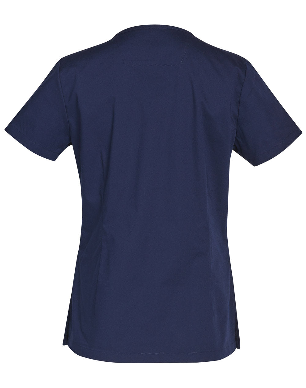 M7660 LADIES V-NECK CONTRAST TRIM SCRUB TOP - Icon Tshirts