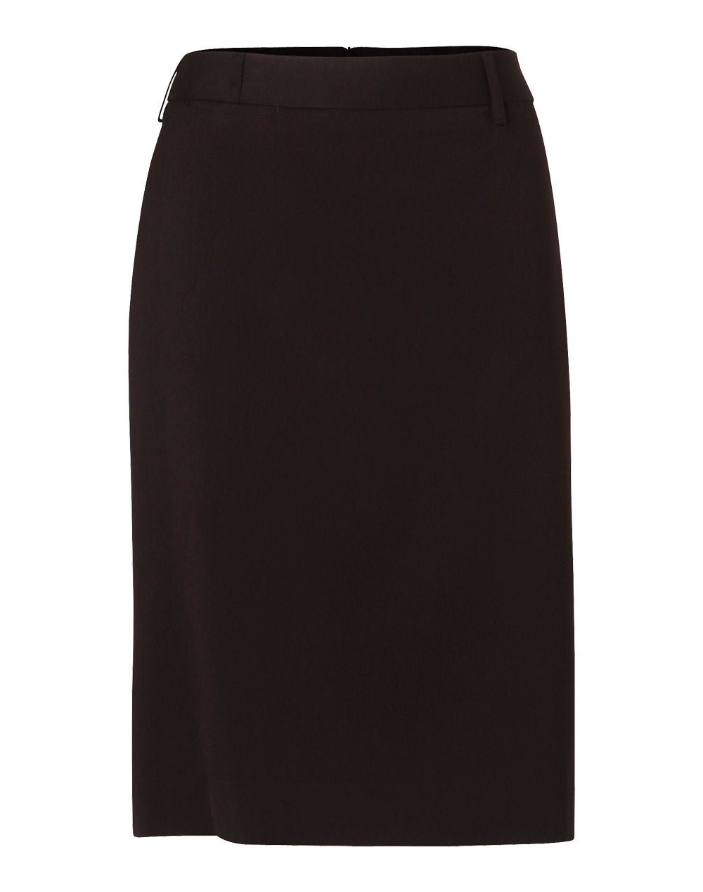 M9471 Women's Poly/Viscose Stretch Mid Length Lined Pencil Skirt - Icon Tshirts