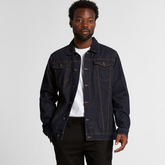 MENS DENIM JACKET - 5580 - Icon Tshirts