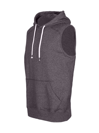 Men's Heather SLEEVELESS Hoodie - Icon Tshirts