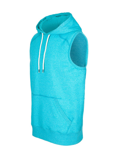 Men's Heather SLEEVELESS Hoodie - Icon Tshirts