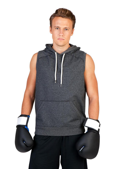 Men's Heather SLEEVELESS Hoodie - Icon Tshirts