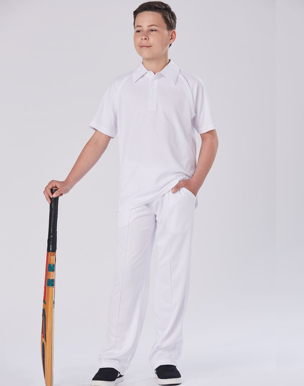 PS29K CRICKET POLO Short Sleeve Kids' - Icon Tshirts