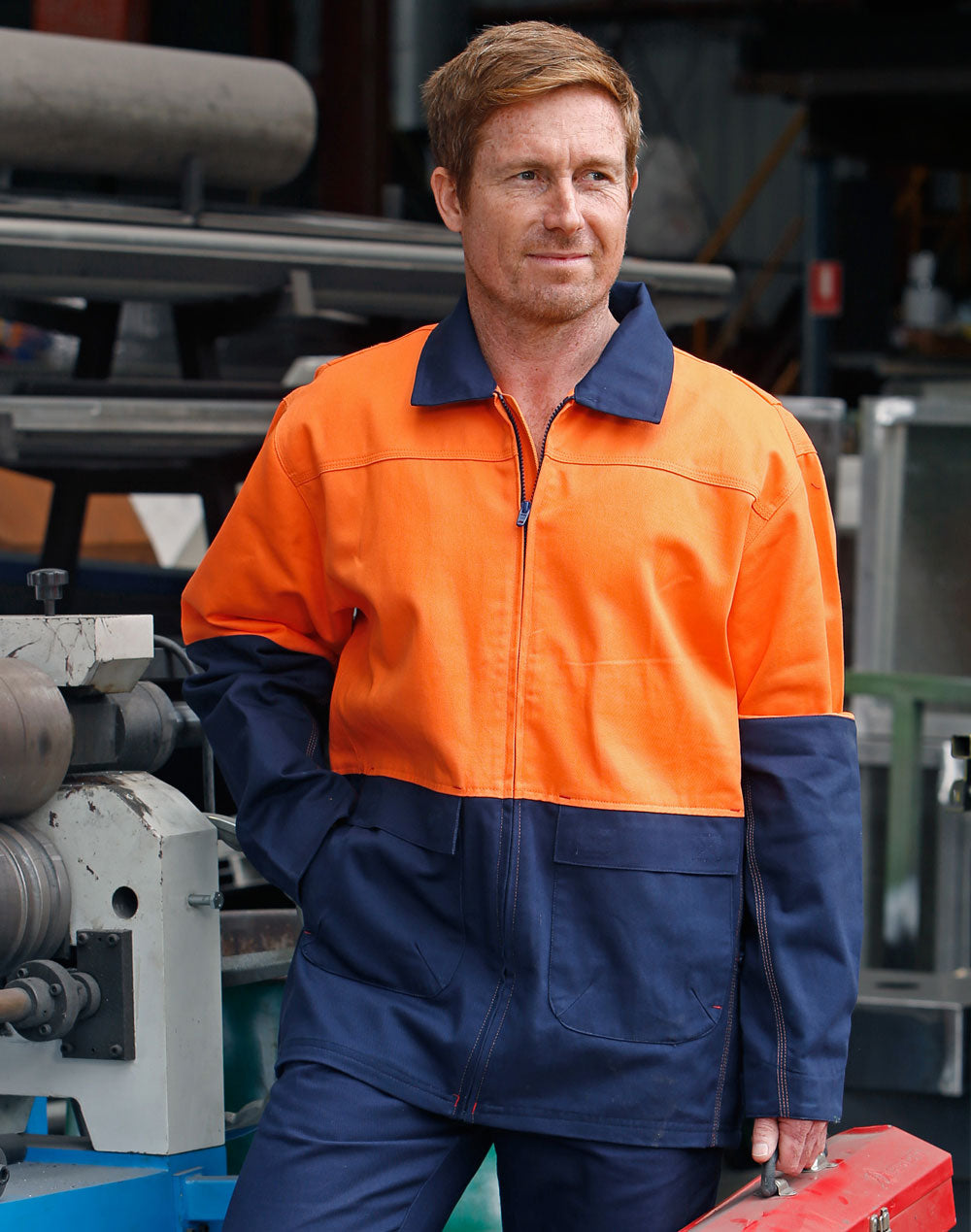 AIW SW45 HI-VIS COTTON JACKET