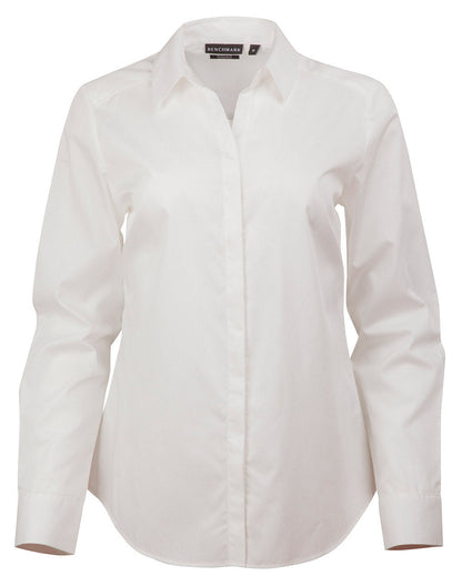 Benchmark M8110L BARKLEY LADIES TAPED SEAM LONG SLEEVE SHIRT