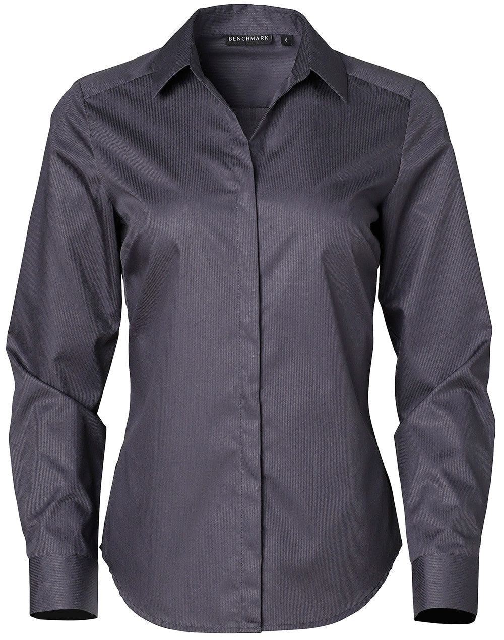 Benchmark M8110L BARKLEY LADIES TAPED SEAM LONG SLEEVE SHIRT