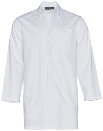Benchmark M7632 Unisex Long Sleeve Lab Coat