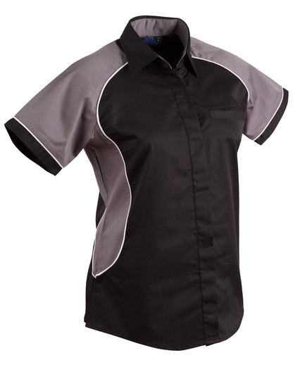 Benchmark BS16 Women's Arena Tri-Colour Contrast Shirt