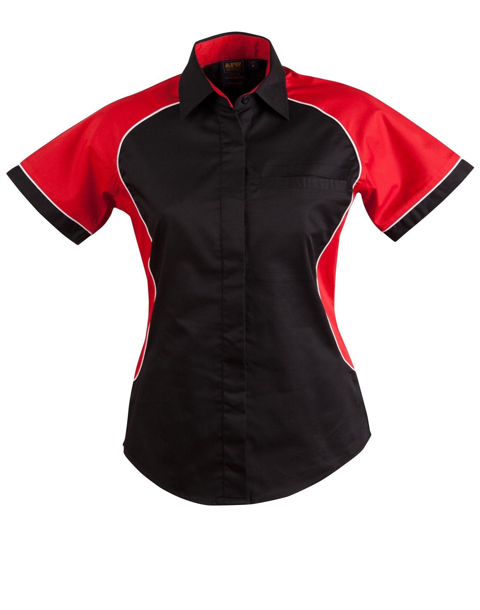 Benchmark BS16 Women's Arena Tri-Colour Contrast Shirt