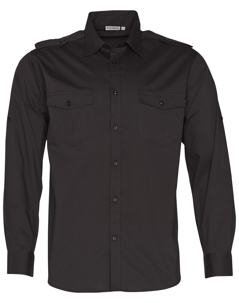 Benchmark M7912 Men's Long Sleeve Military Shirt