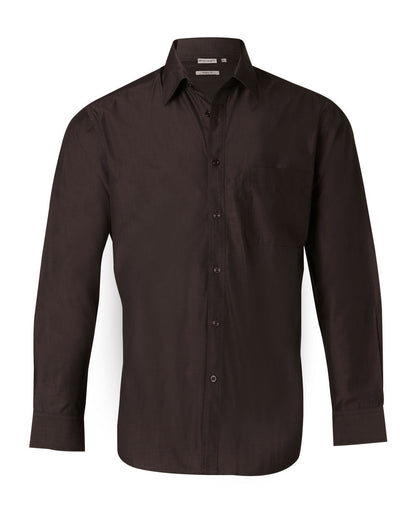 Benchmark M7002 Men's Nano  Tech Long Sleeve Shirt