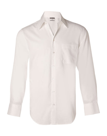 Benchmark M7002 Men's Nano  Tech Long Sleeve Shirt