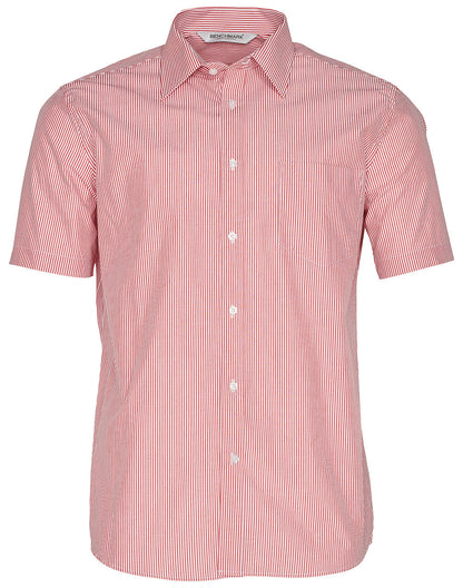Benchmark M7231 Men's Balance Stripe Short Sleeve Shirt
