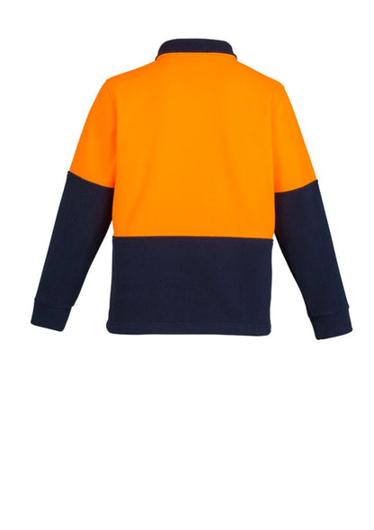 Syzmik Hi Vis Half Zip Polar Fleece Jumper ZT460 - Icon Tshirts