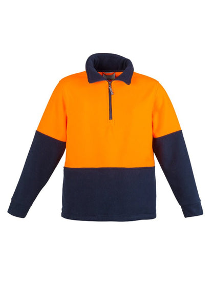 Syzmik Hi Vis Half Zip Polar Fleece Jumper ZT460 - Icon Tshirts
