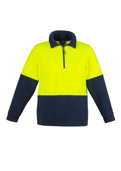 Syzmik Hi Vis Half Zip Polar Fleece Jumper ZT460 - Icon Tshirts