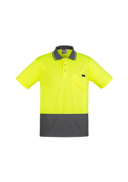 Syzmik Mens Comfort Back S/S Polo ZH415 - Icon Tshirts