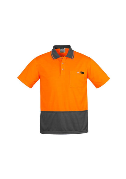 Syzmik Mens Comfort Back S/S Polo ZH415 - Icon Tshirts