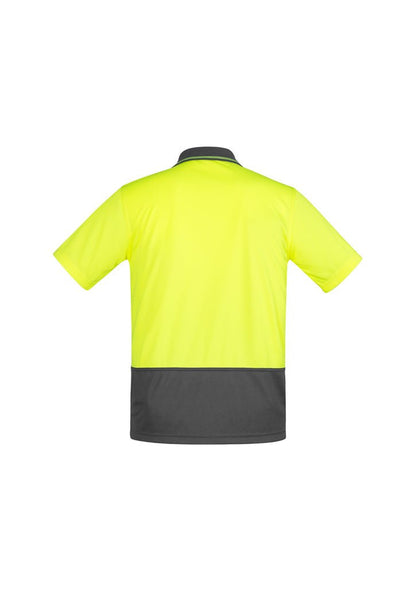 Syzmik Mens Comfort Back S/S Polo ZH415 - Icon Tshirts