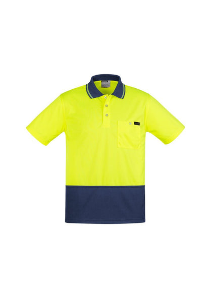 Syzmik Mens Comfort Back S/S Polo ZH415 - Icon Tshirts