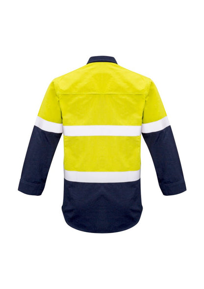 Syzmik Mens FR Hooped Taped Spliced Shirt ZW132 - Icon Tshirts