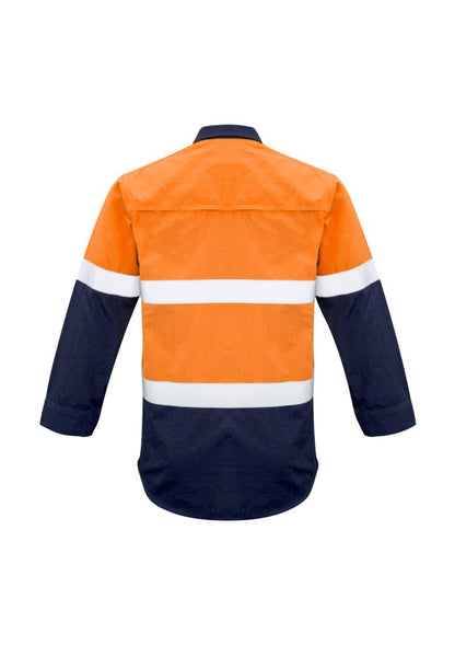 Syzmik Mens FR Hooped Taped Spliced Shirt ZW132 - Icon Tshirts