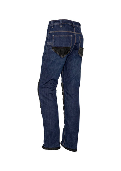 Syzmik Mens Heavy Duty Cordura Stretch Denim Jeans ZP508 - Icon Tshirts